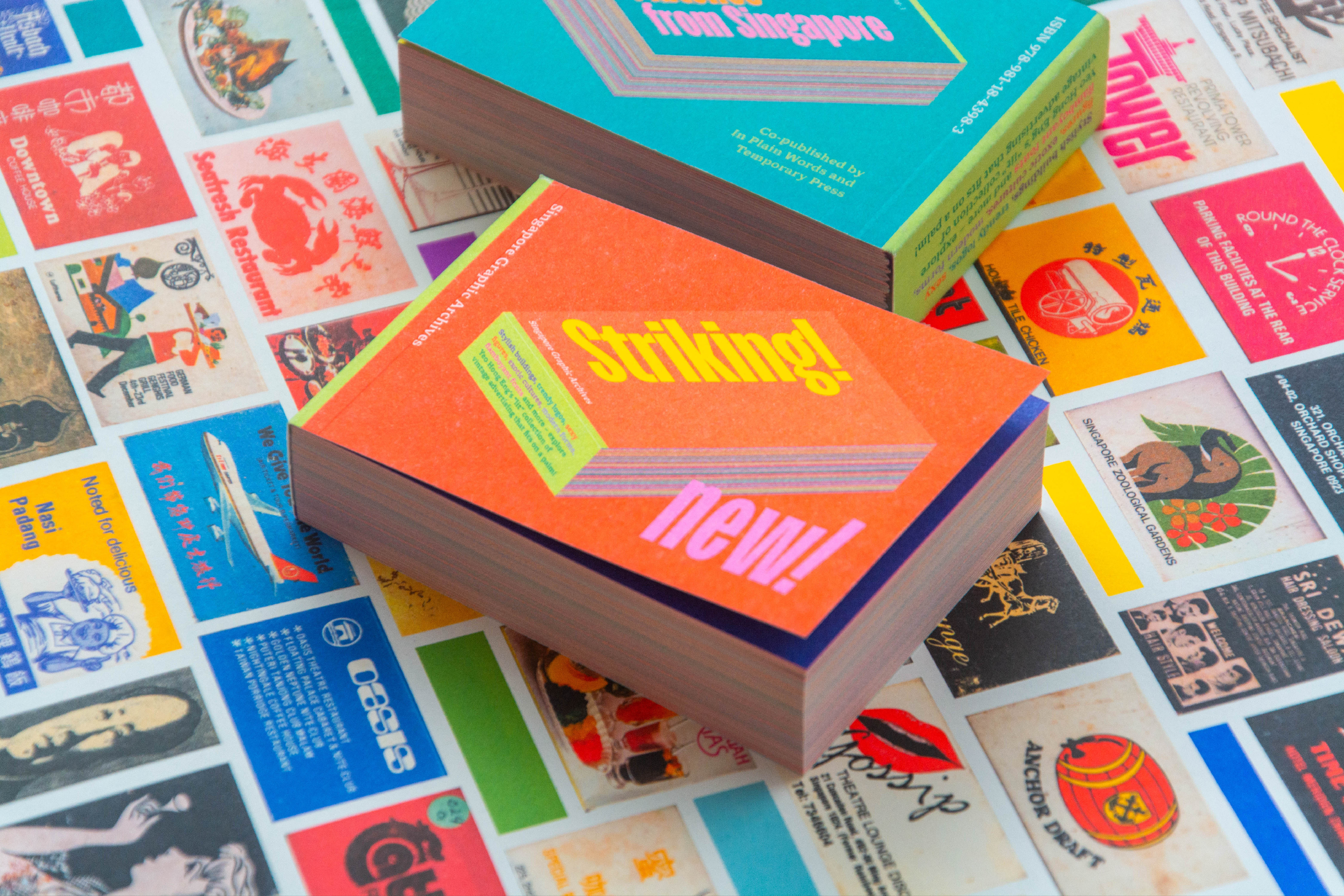 954 Striking   Advertising Matches from Singapore (publication), for Singapore Graphic Archives and Justin Zhuang